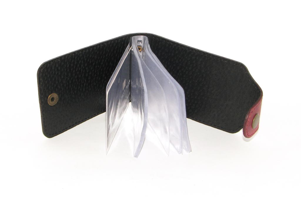 Шкіряна Візитниця DNK Leather Cards-H бордова Шкіряна Візитниця DNK Leather Cards-H бордова
